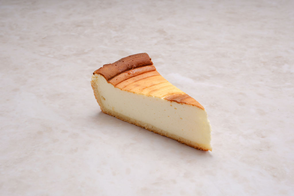 Stück Käsekuchen